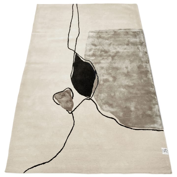 Abstract vloerkleed 170x230 cm, Ivory Classic Collection