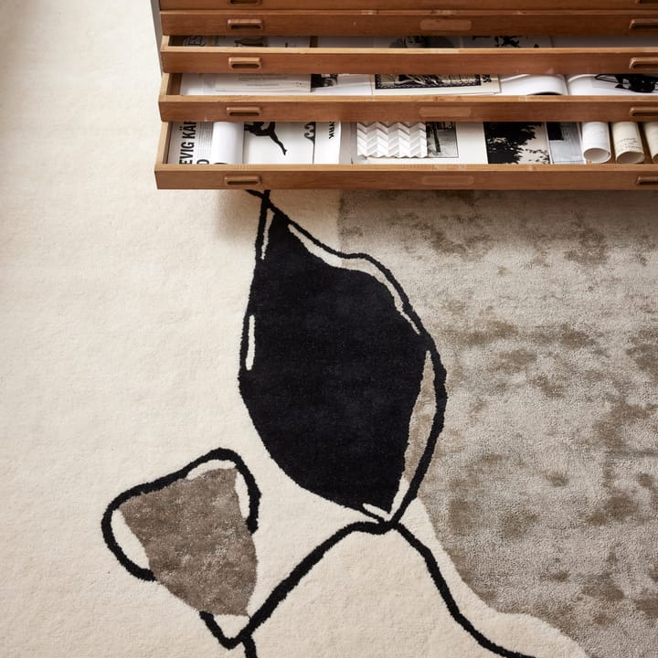 Abstract vloerkleed 200x300 cm, Ivory Classic Collection