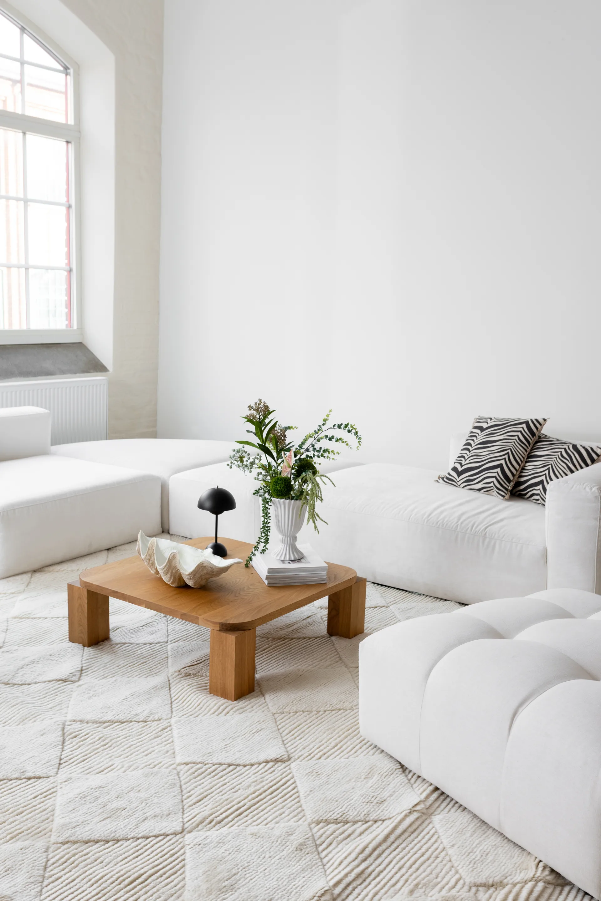 Berber vloerkleed, Ivory, 250x350 cm Classic Collection