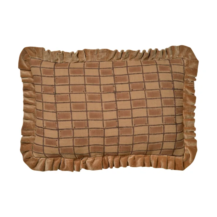 Block kussenhoes 40x60 cm - Amber - Classic Collection