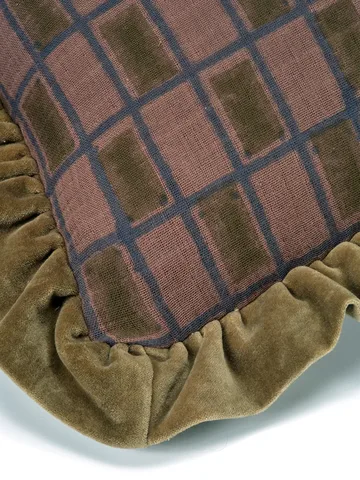 Block kussenhoes 40x60 cm - Paars - Classic Collection