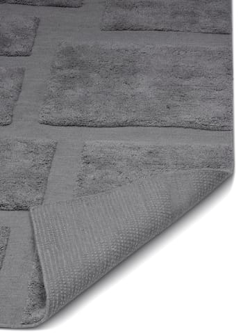 Bricks wollen vloerkleed 170x230 cm - Grijs - Classic Collection