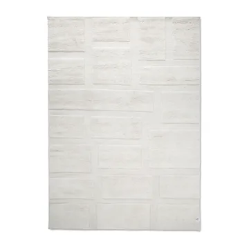 Bricks wollen vloerkleed 170x230 cm - Ivory - Classic Collection