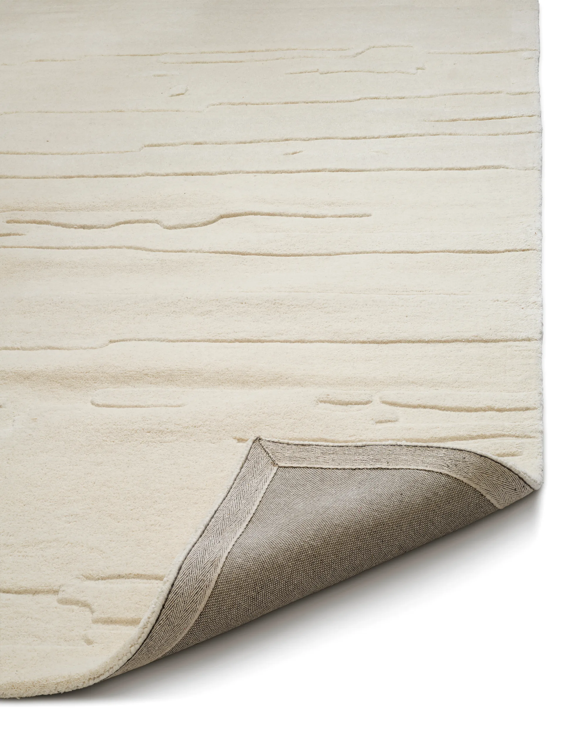 Carved wollen vloerkleed 200x300 cm, Ivory Classic Collection