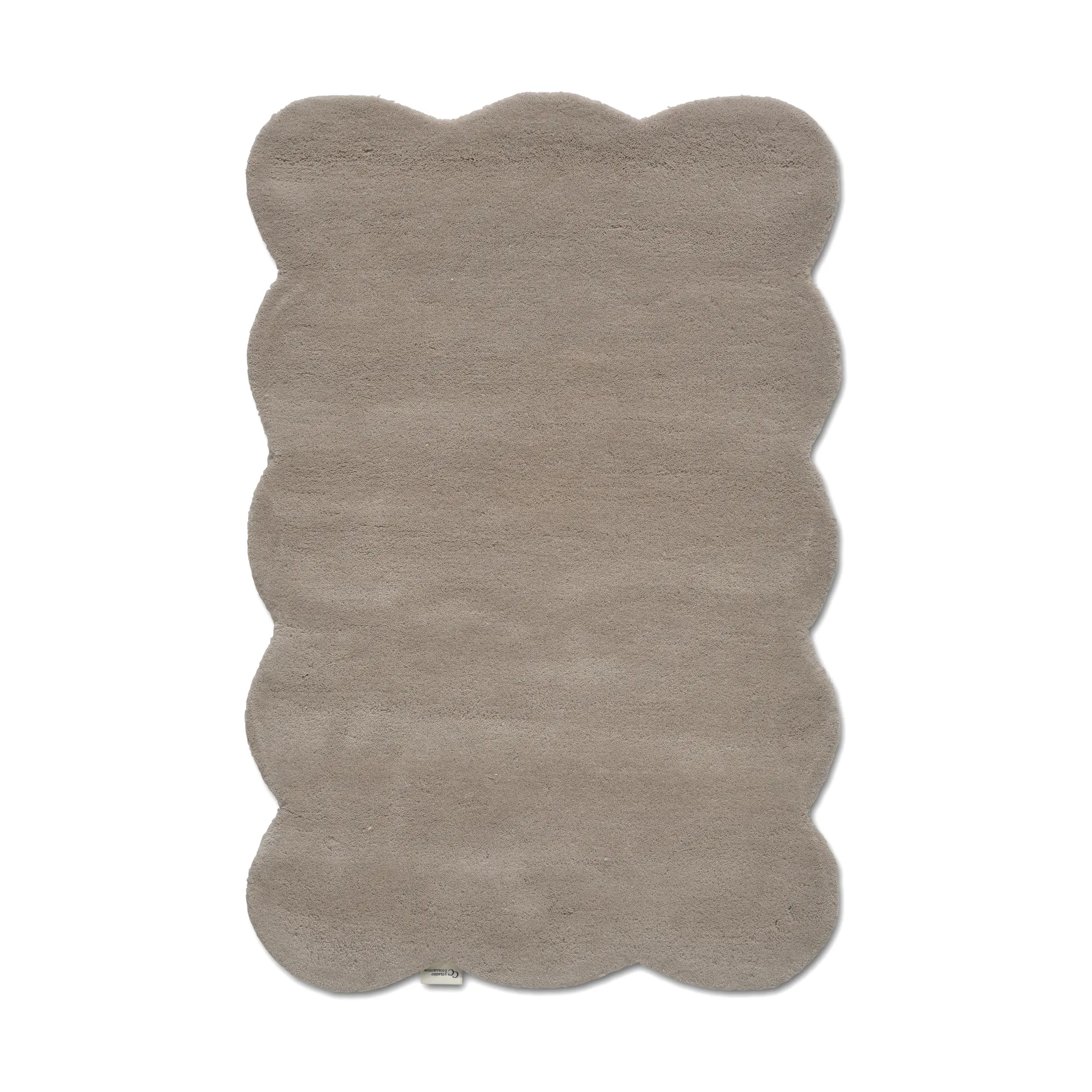 Clam deurmat 60x90 cm, Zilver Classic Collection