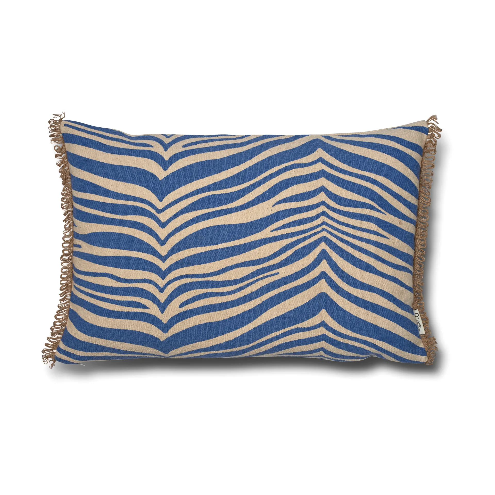 Classic Collection Zebra kussen 40x60 cm, Blue Classic Collection