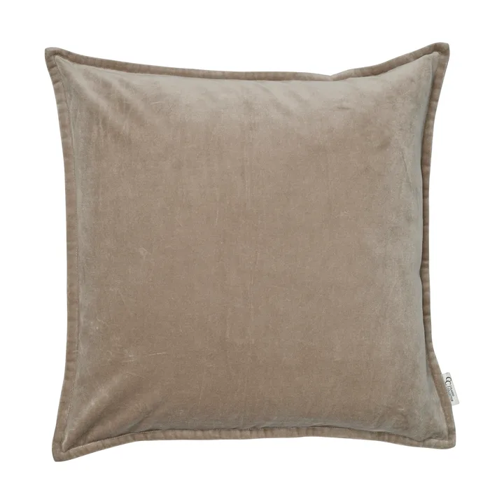 Classic Velvet kussenhoes 50x50 cm - Beige - Classic Collection