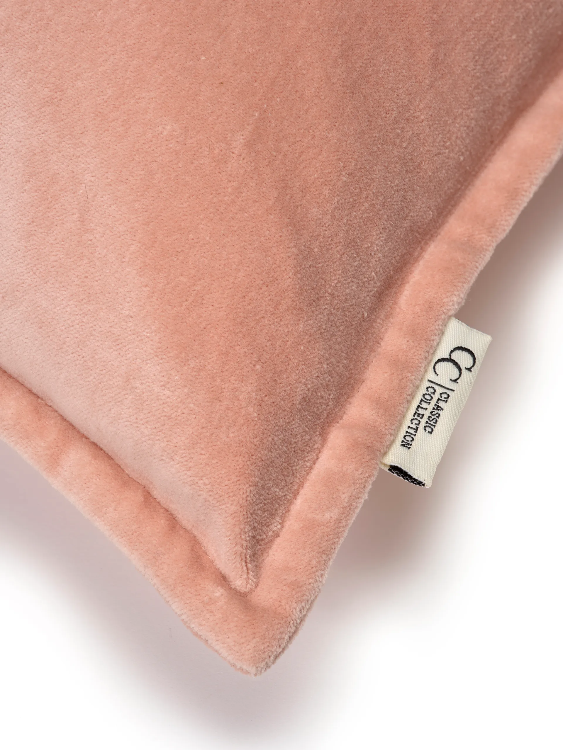 Classic Velvet kussenhoes 50x50 cm, Koraal Classic Collection