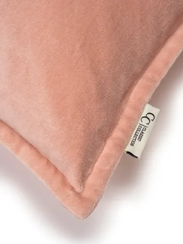 Classic Velvet kussenhoes 50x50 cm - Koraal - Classic Collection