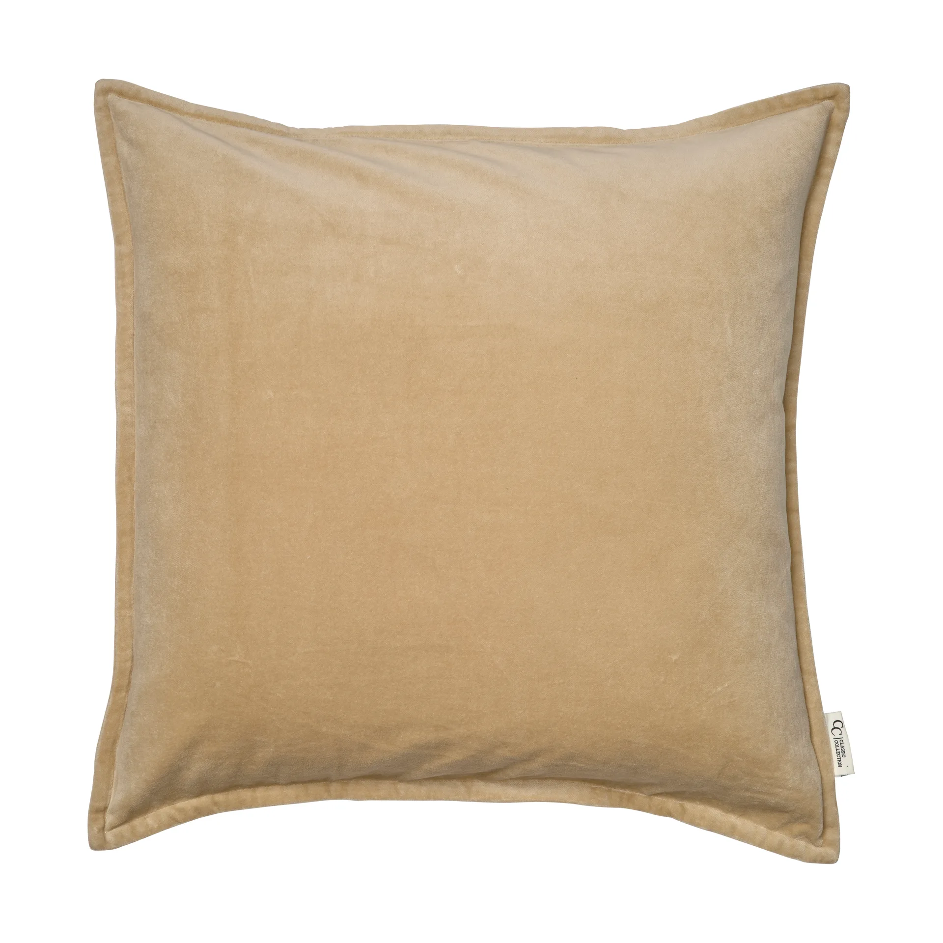 Classic Velvet kussenhoes 50x50 cm, Zand Classic Collection