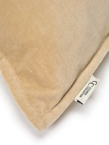 Classic Velvet kussenhoes 50x50 cm - Zand - Classic Collection