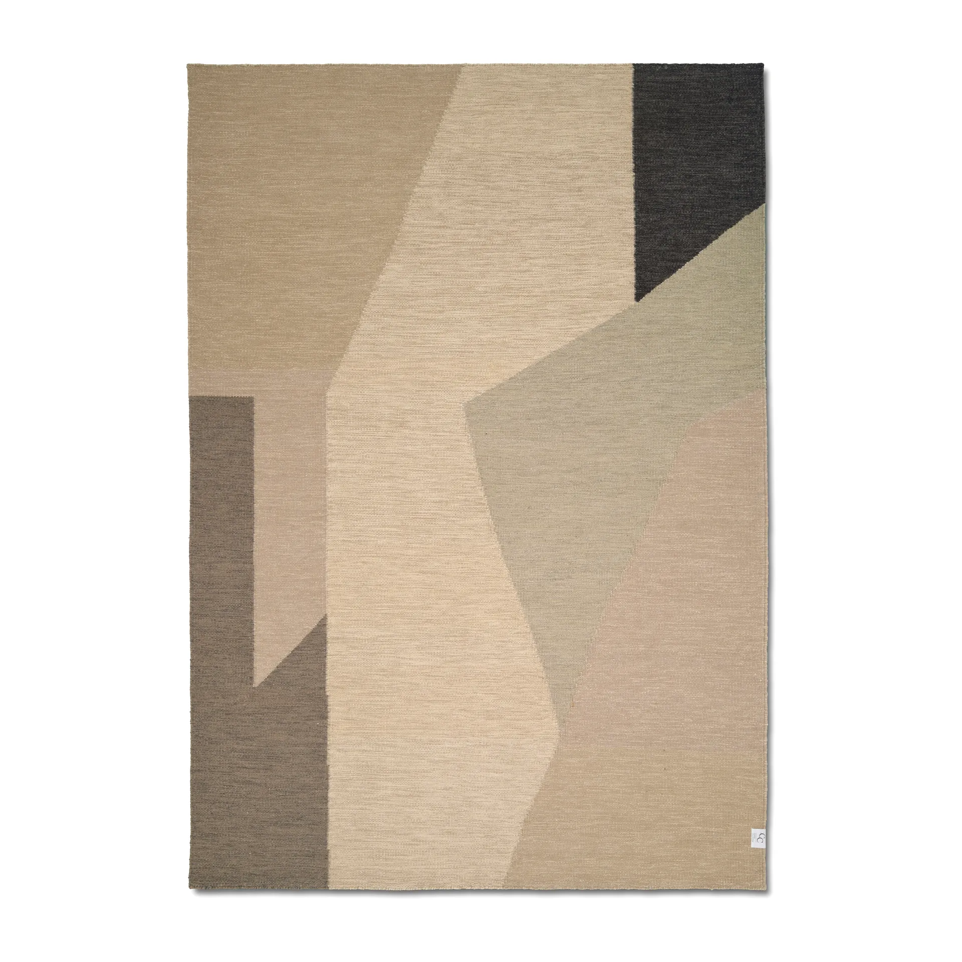 Cliff wollen vloerkleed 170x230 cm, Beige Classic Collection