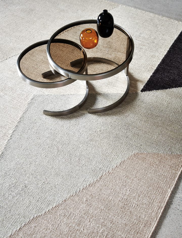 Cliff wollen vloerkleed 200x300 cm, Beige Classic Collection