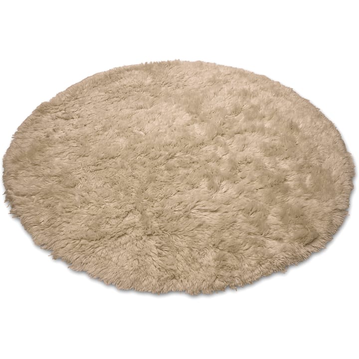 Cloudy wollen vloerkleed Ø160 cm, Beige Classic Collection