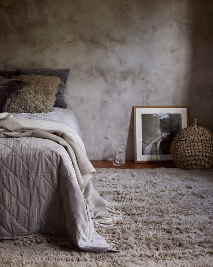 Cloudy wollen vloerkleed 200x300 cm, Beige Classic Collection