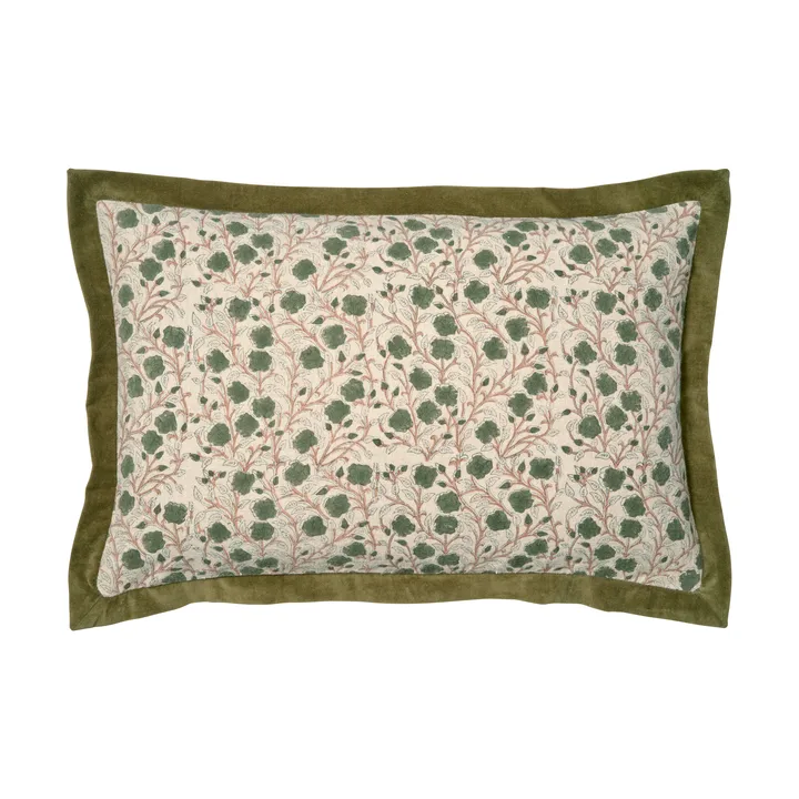 Daisy kussenhoes 40x60 cm - Groen - Classic Collection
