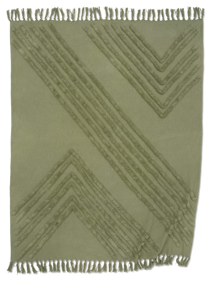 Edge katoenen plaid 130x170 cm, Tea Classic Collection