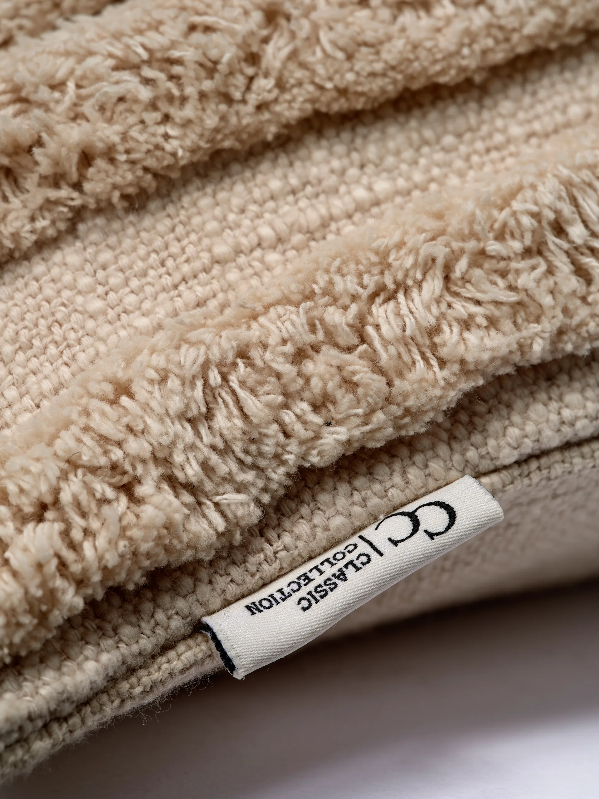 Field kussenhoes 50x50 cm, Beige Classic Collection