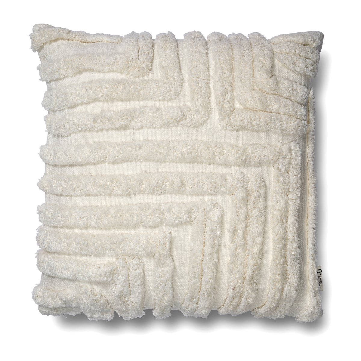 Classic Collection Field kussenhoes 50x50 cm White | Scandinavisch Interieur | Kussenhoezen | Wit