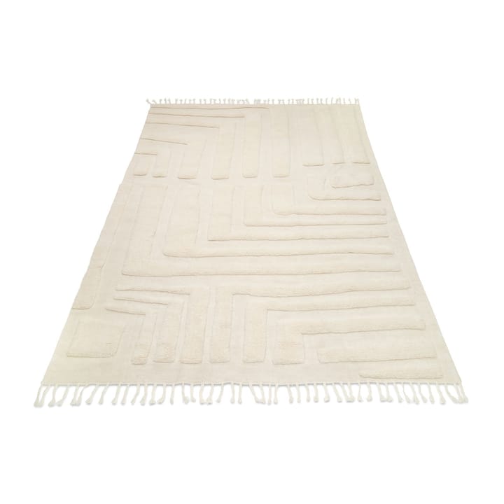 Field wollen vloerkleed 250x350 cm, Ivory Classic Collection