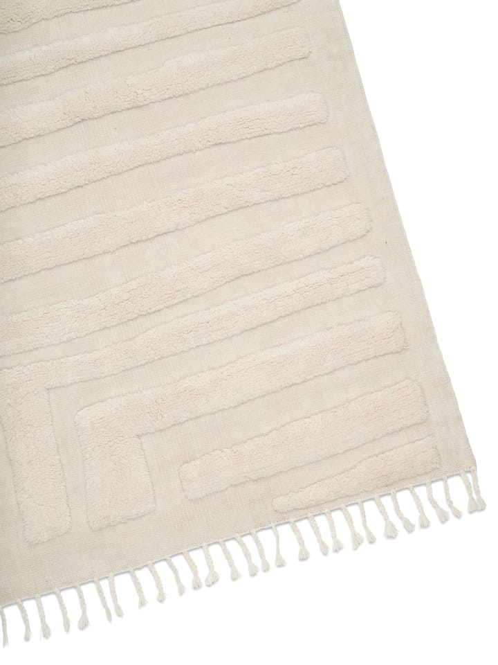 Field wollen vloerkleed 250x350 cm, Ivory Classic Collection