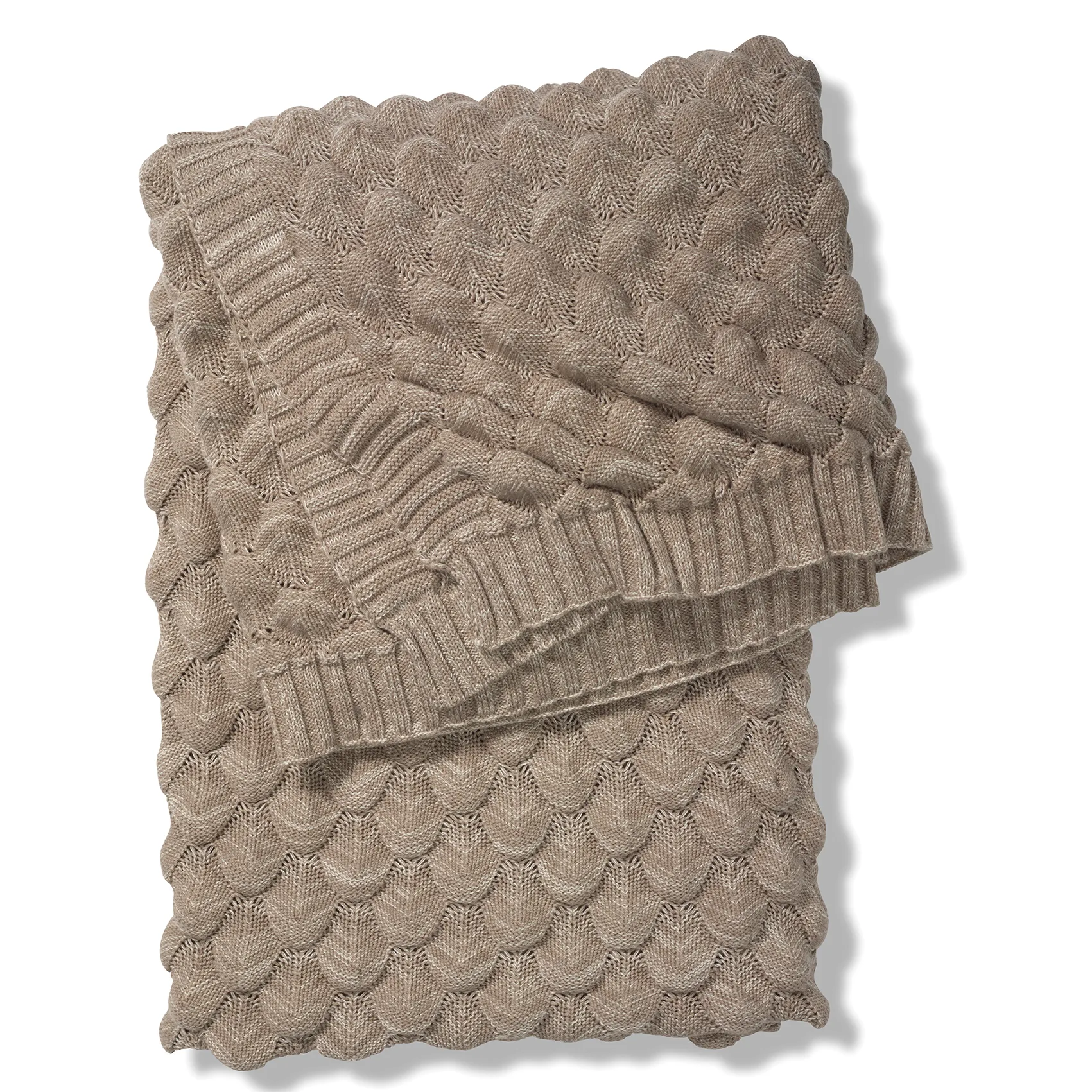 Gems plaid 130x170 cm, Simply taupe Classic Collection