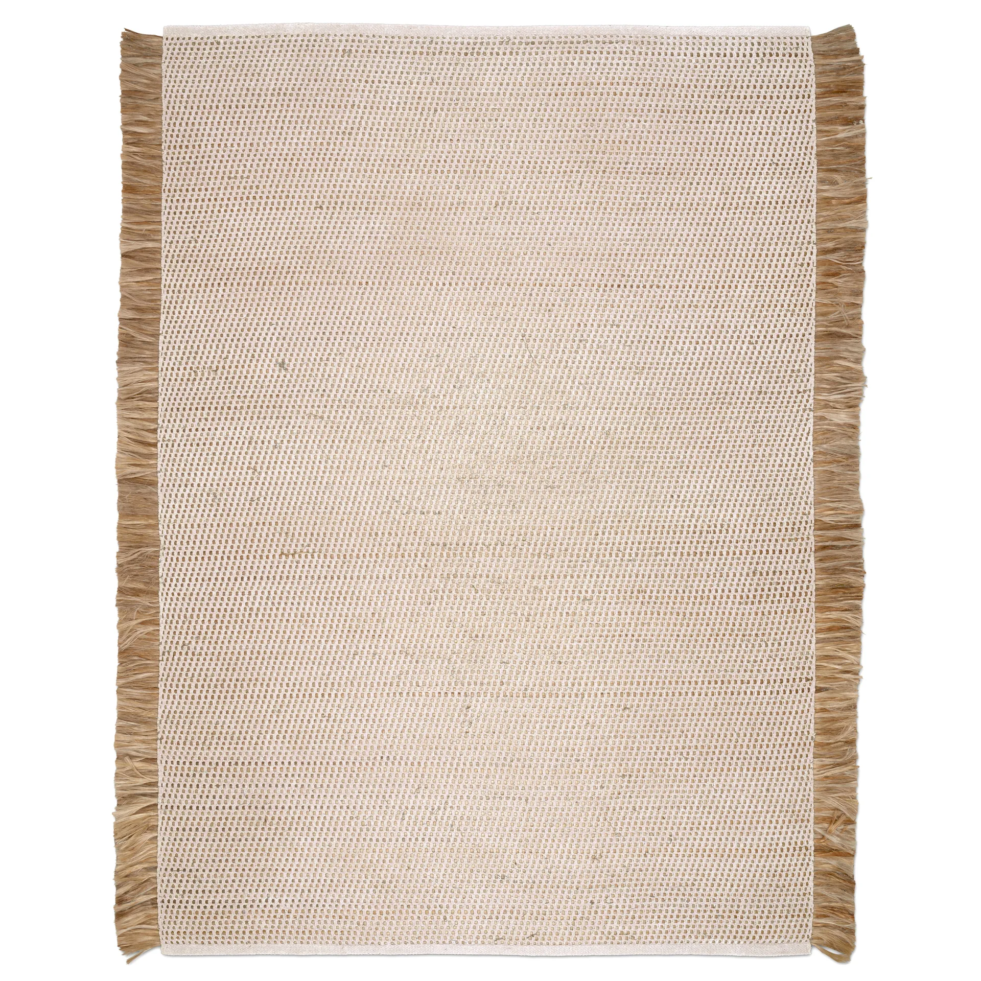 Goa vloerkleed 200x300 cm, Wit-Jute Classic Collection