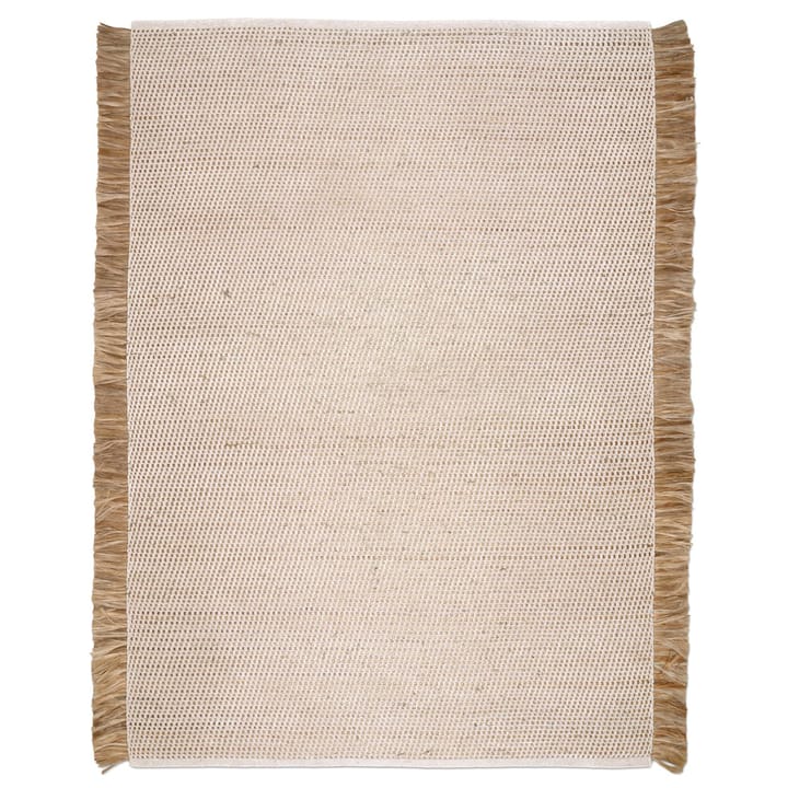 Goa vloerkleed 250x350 cm - Wit-Jute - Classic Collection