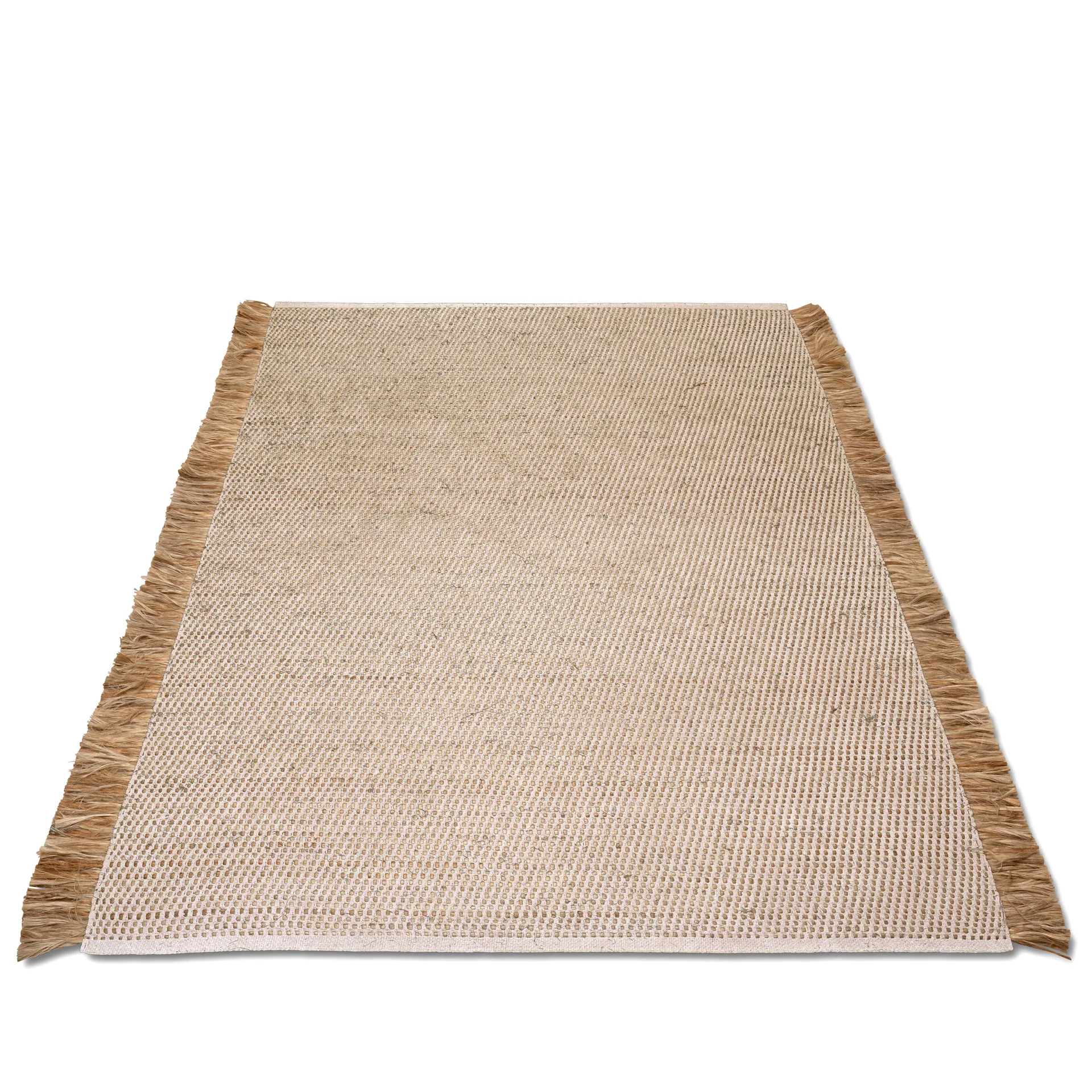 Goa vloerkleed 250x350 cm, Wit-Jute Classic Collection