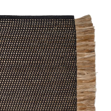 Goa vloerkleed 250x350 cm - Zwart-jute - Classic Collection