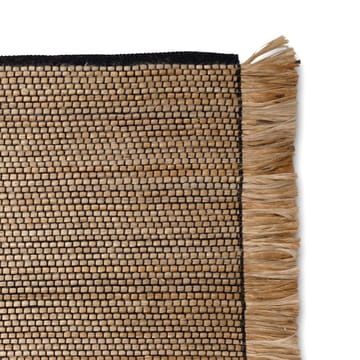 Goa vloerkleed 250x350 cm - Zwart-jute - Classic Collection