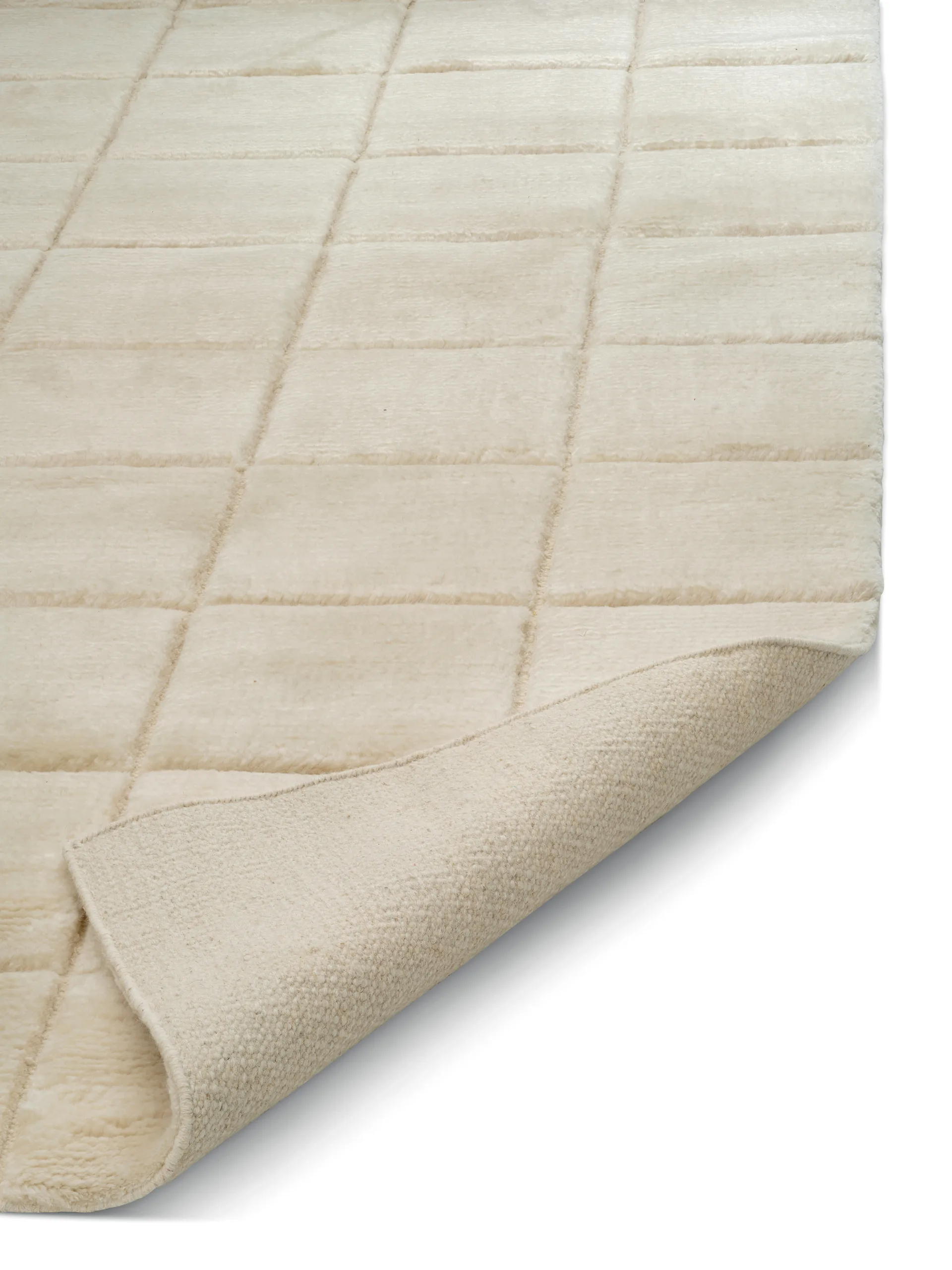 Grid vloerkleed, Ivory, 250x350 cm Classic Collection