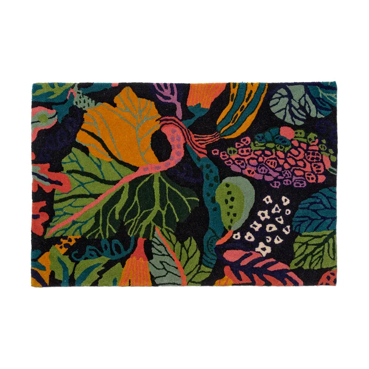 Heritage Garden deurmat 60x90 cm - Black-multi - Classic Collection