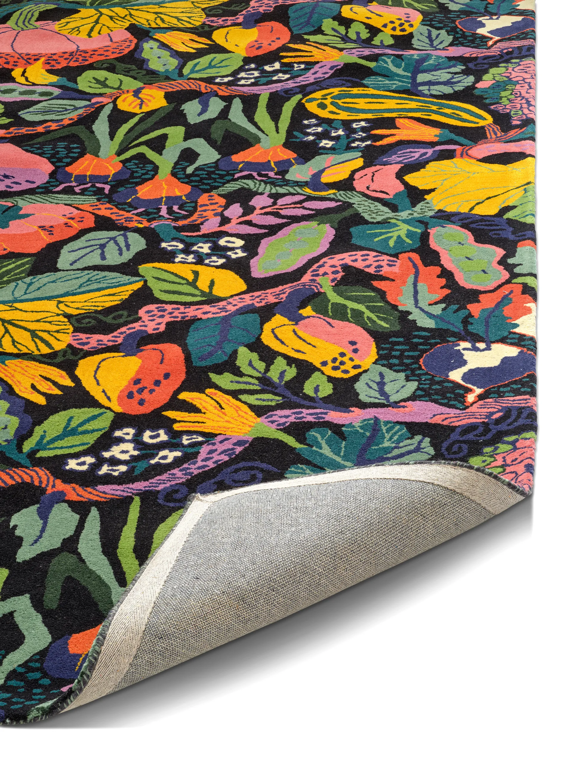 Heritage Garden vloerkleed, Charcoal-multi, 170x230 cm Classic Collection