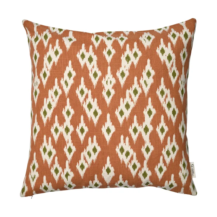 Ikat Diamond kussenhoes 50x50 cm - Bruin - Classic Collection