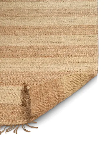 Jute Stripes vloerkleed - Natural jute, 200x300 cm - Classic Collection