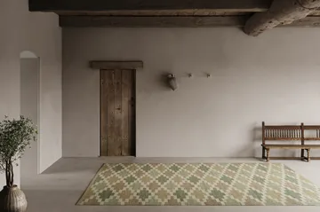 Korsnäs vloerkleed - Groenbeige, 250x350 cm - Classic Collection