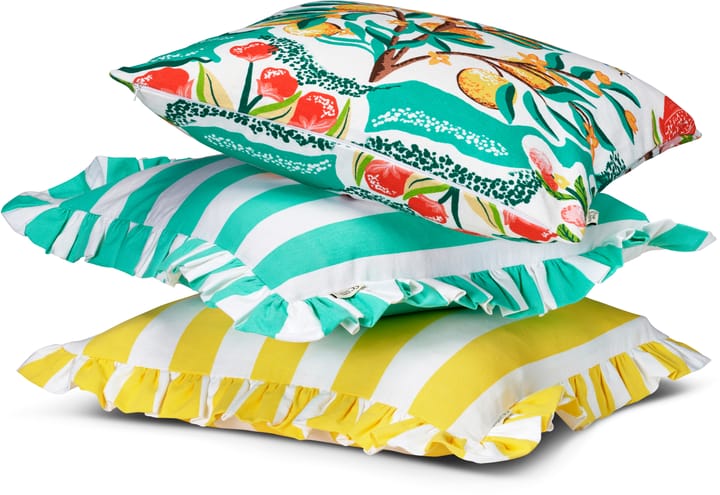 Kussenhoes Botanical Orange 50x50 cm, White Classic Collection
