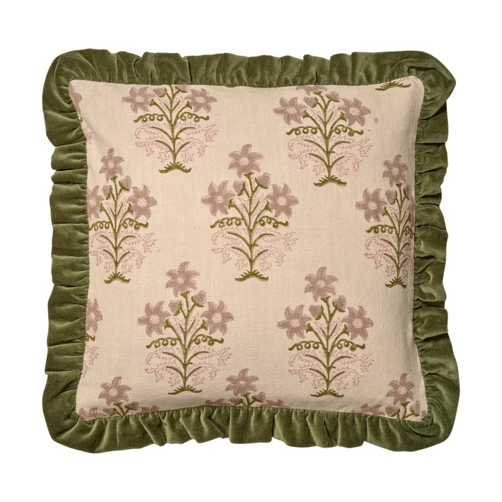 Lily kussenhoes 50x50 cm - Groen - Classic Collection