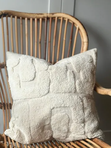 Lumi kussenhoes 50x50 cm - Wit - Classic Collection