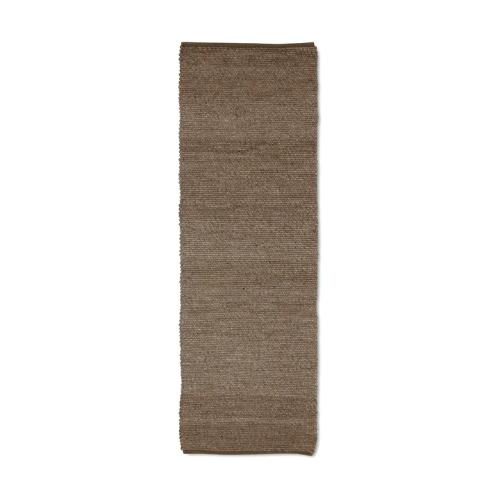 Merino Gangloper - Bruin, 80x300 cm - Classic Collection