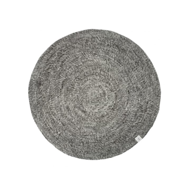 Merino Vloerkleed rond - graniet, 160 cm - Classic Collection