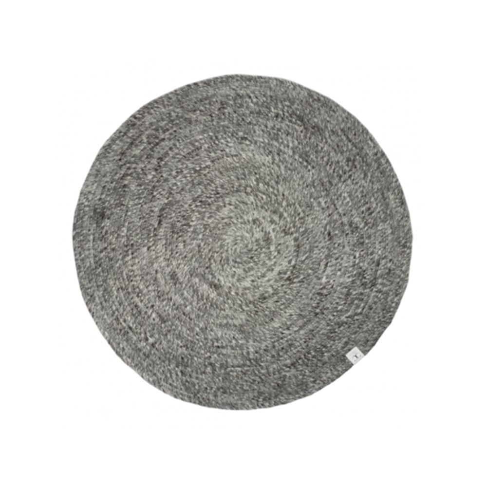 Classic Collection Merino Vloerkleed rond graniet, 160 cm