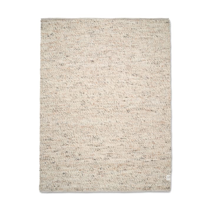 Merino wollen vloerkleed 170x230 cm - Natuurbeige - Classic Collection