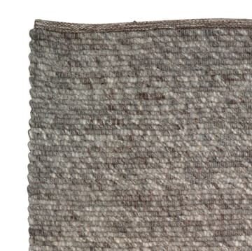 Merino wollen vloerkleed 80x250 cm - Grijs - Classic Collection