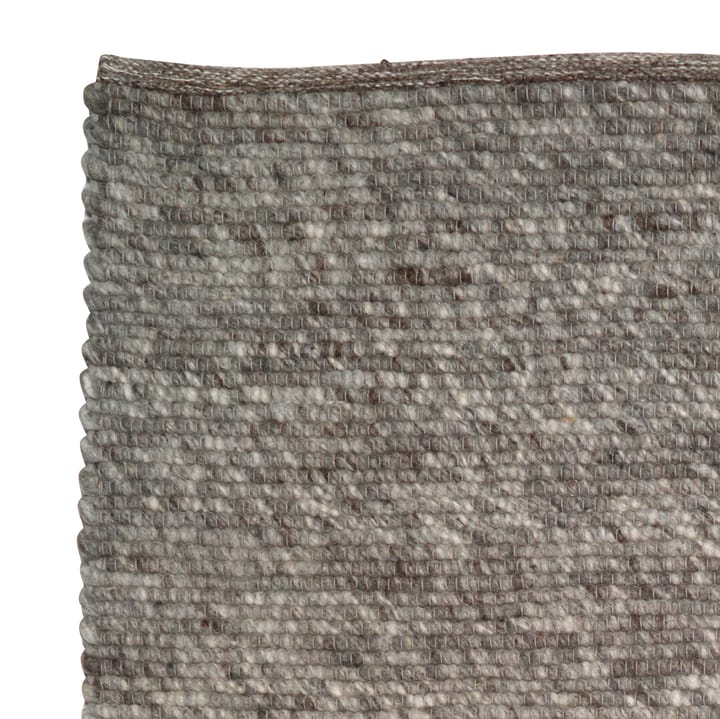 Merino wollen vloerkleed 80x250 cm, Grijs Classic Collection