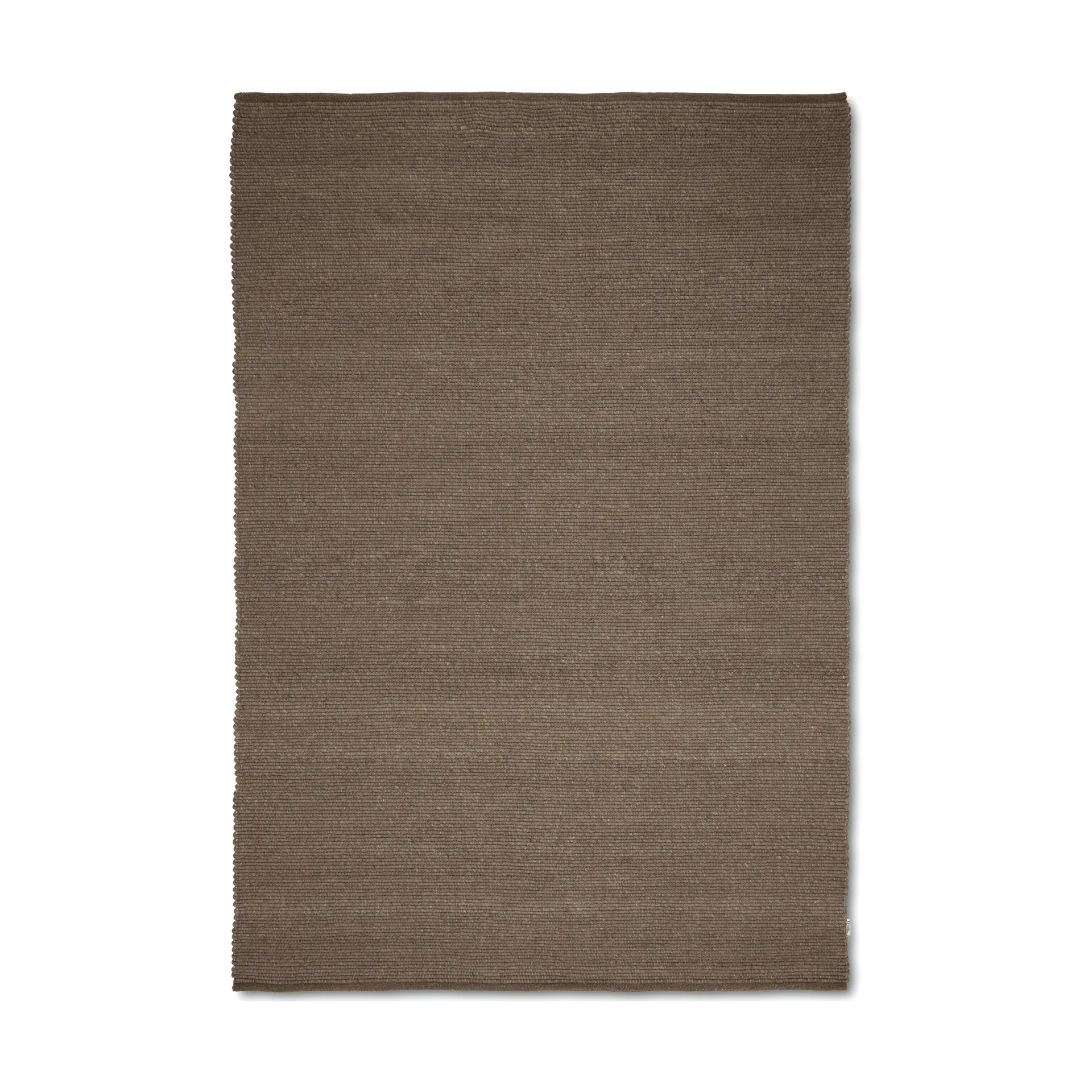 Merino wollen vloerkleed, Bruin, 250x350 cm Classic Collection
