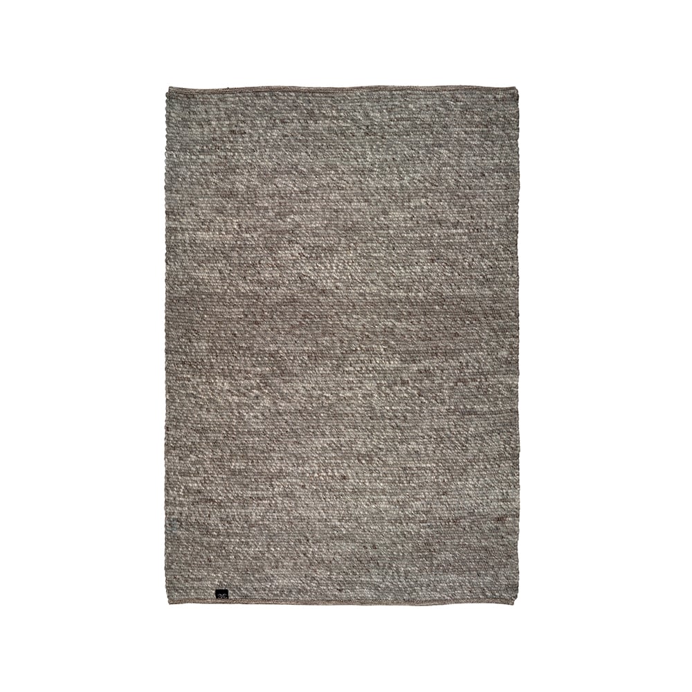 Classic Collection Merino wollen vloerkleed grijs, 140x200 cm