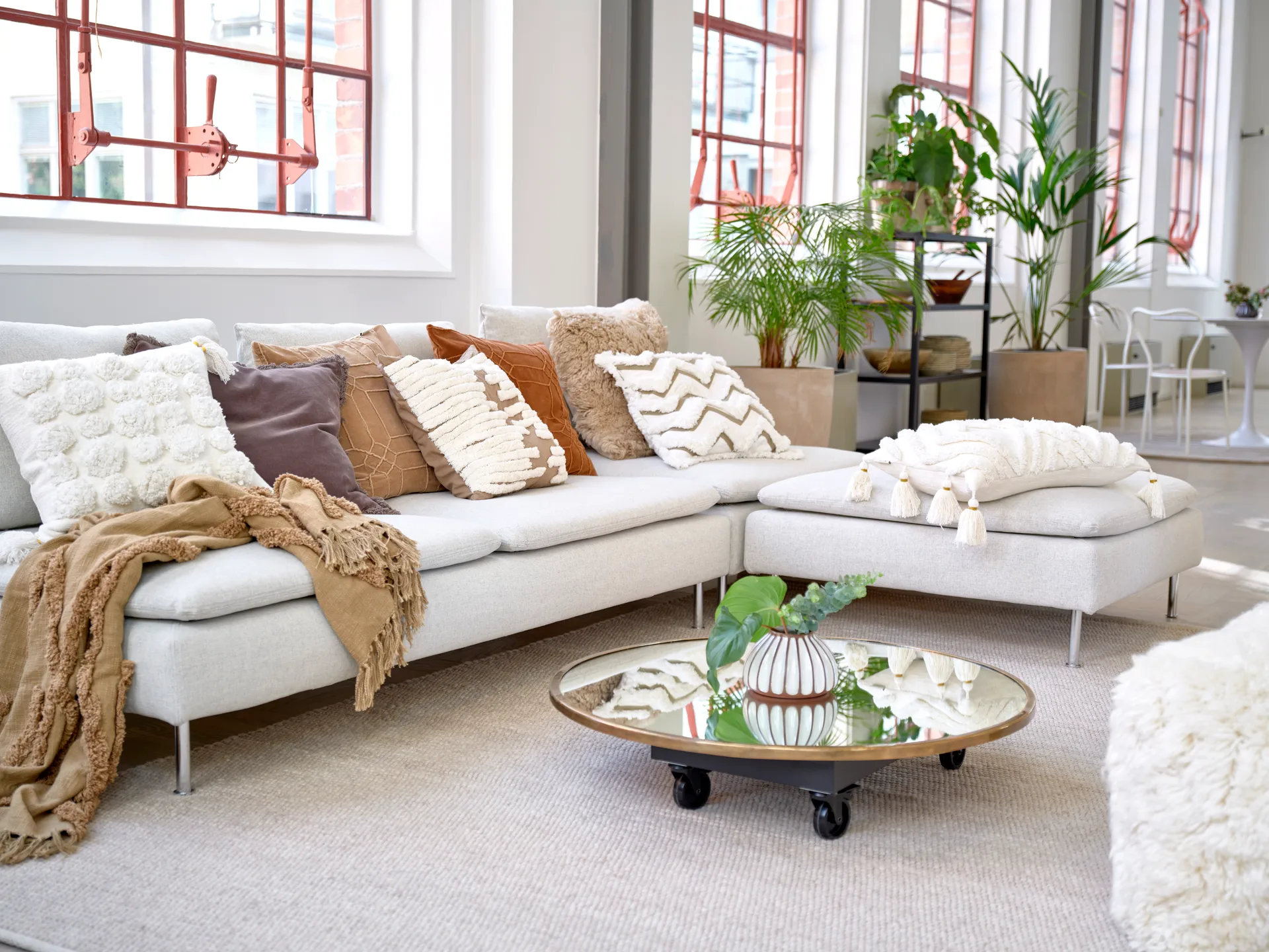 Merino wollen vloerkleed, oat, 300x400 cm Classic Collection