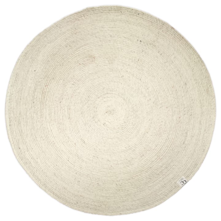 Merino wollen vloerkleed rond Ø160 cm - Wit - Classic Collection